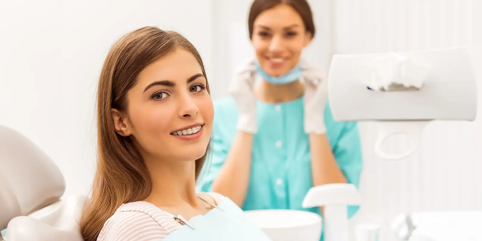 Aesthetic orthodontic treatment