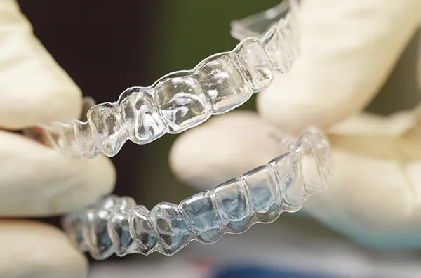 3D printed clear aligners